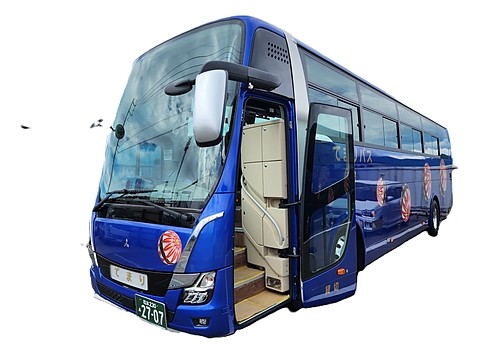 大型スーパーハイデッカー（三菱ふそう社製）